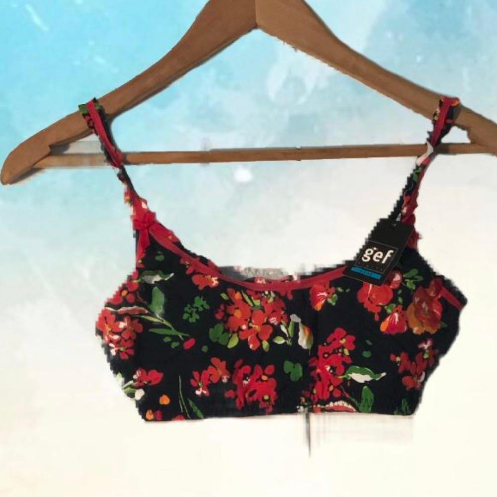 GEF SPORT BRA FLORAL BRAND NEW